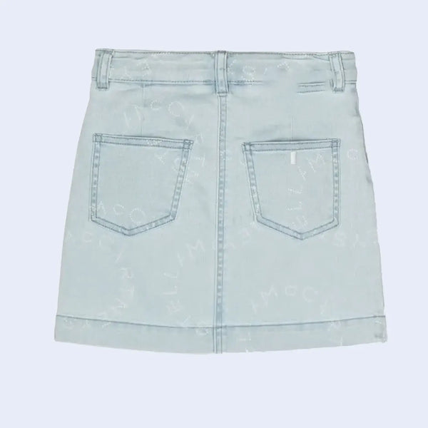 Ice Blue Denim Skirt boys 